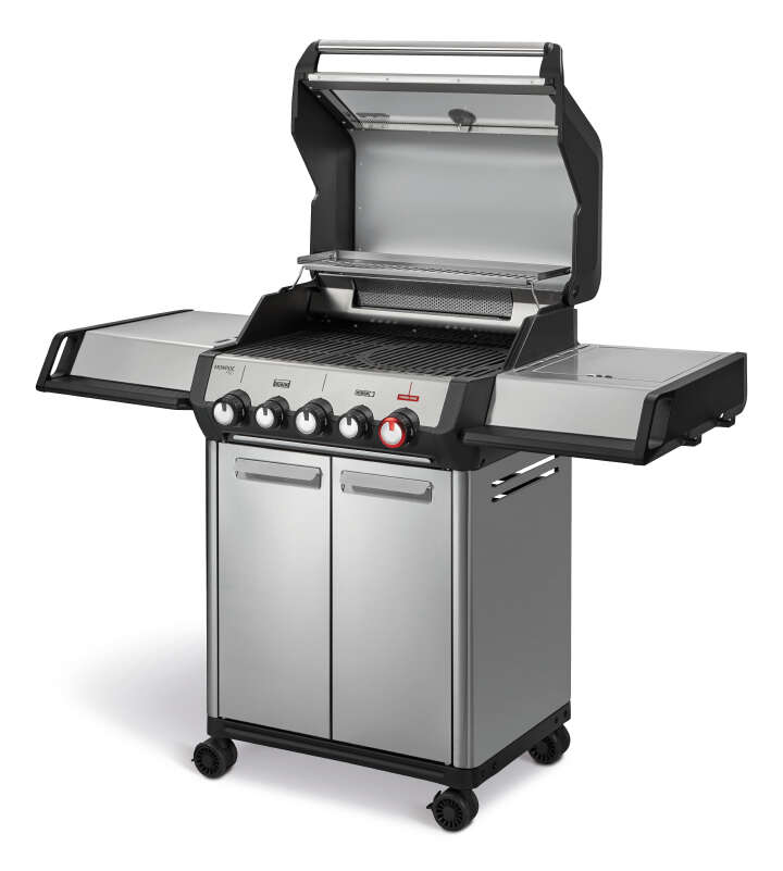 Enders Gasgrill Monroe II Pro 3 SIKR TURBO inkl. Wetterschutzhaube